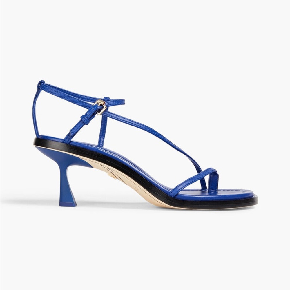 ZIMMERMANN Blue Leather Slingback Sandals